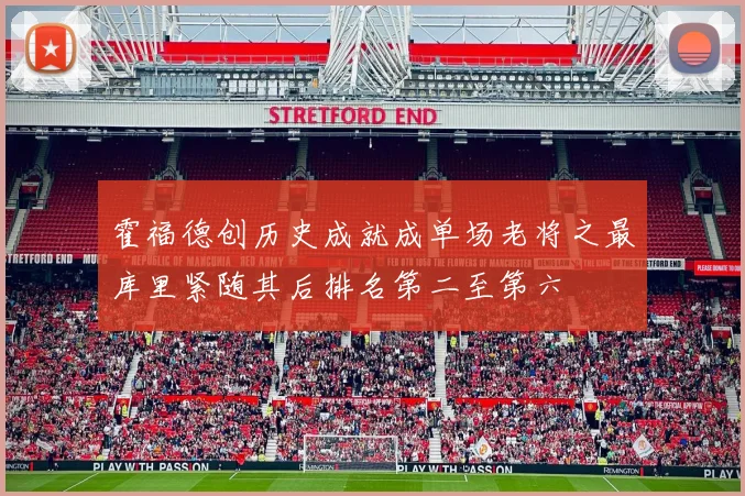 霍福德创历史成就成单场老将之最库里紧随其后排名第二至第六