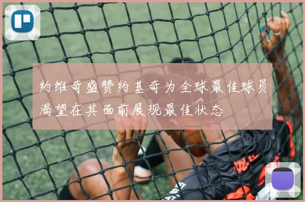 约维奇盛赞约基奇为全球最佳球员渴望在其面前展现最佳状态