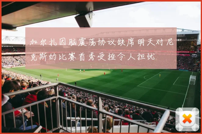 加尔扎因脑震荡协议缺席明天对尼克斯的比赛首秀受挫令人担忧